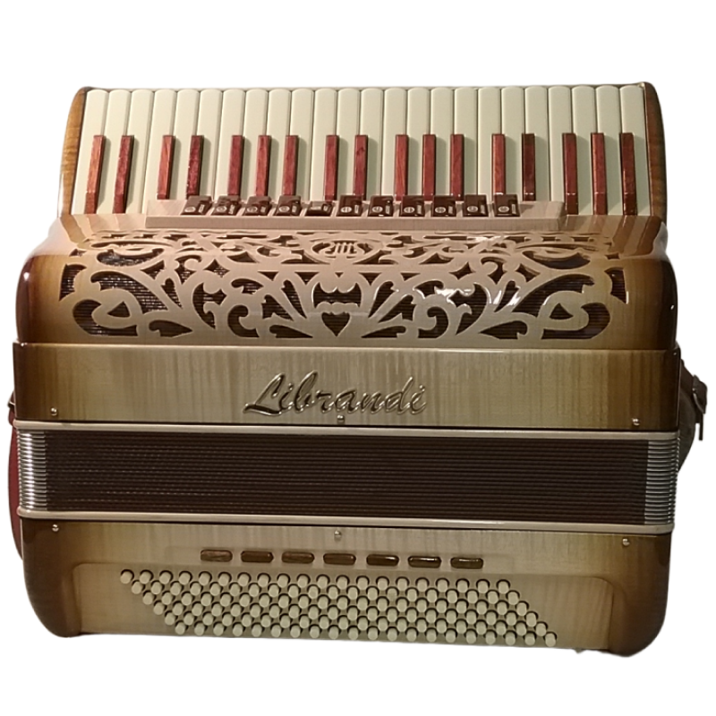 Fisarmonica classica in legno acero